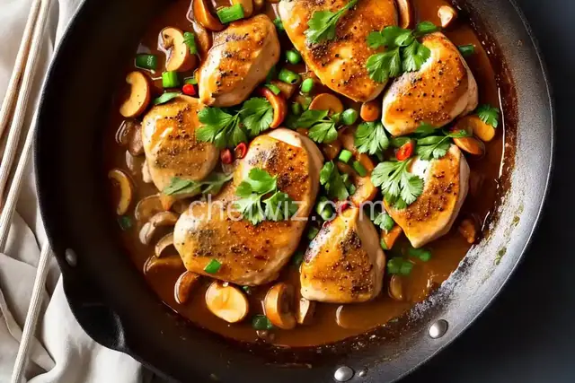 Golden Mushroom Chicken