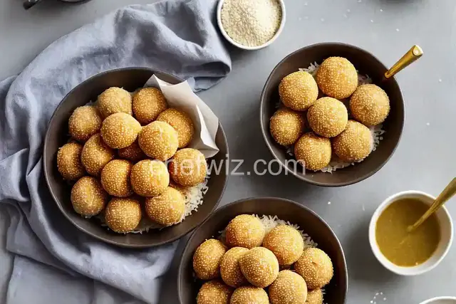 Golden Sesame Balls