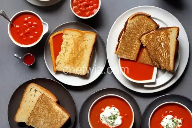 Good Old-Fashioned American Grilled Cheese and Tomato Soup