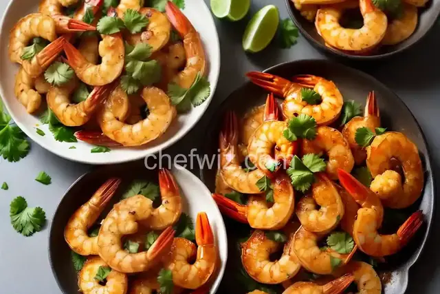 Goong Tod Kratiem Prik Thai (Prawns Fried with Garlic and White Pepper)