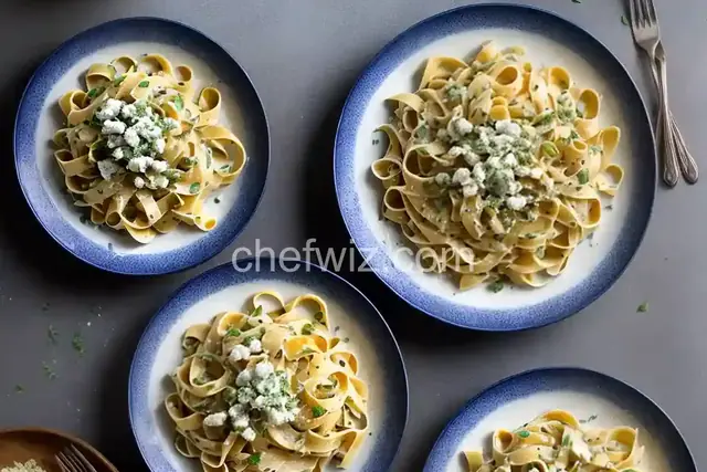 Gorgonzola Pear Pasta