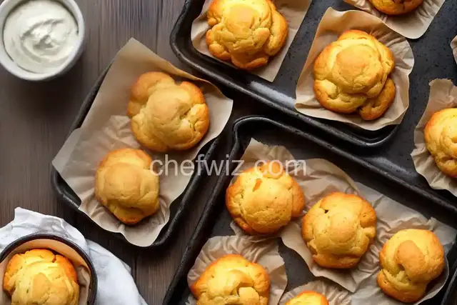 Gougères (Choux Pastry Cheese Puffs) Recipe