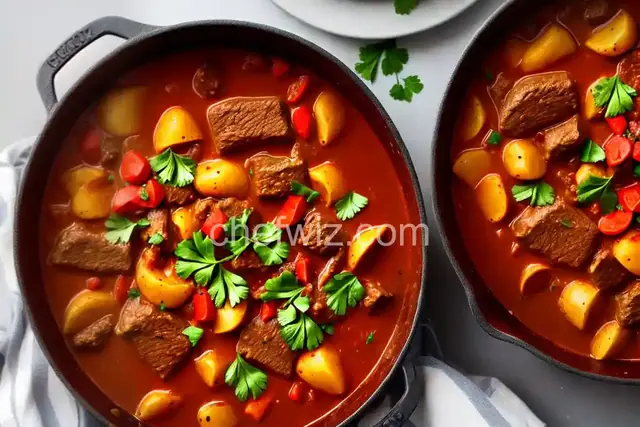 Goulash (Hungarian Beef and Paprika Stew) Recipe
