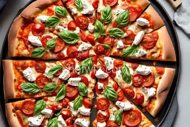 Gourmet Chicken Pizza