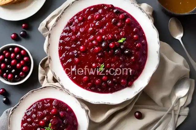 Grand Marnier Cranberry Sauce