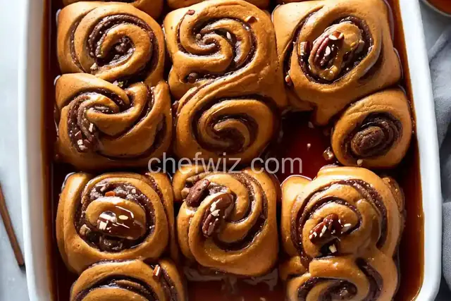 Grandma Blair's Pecan Caramel Rolls