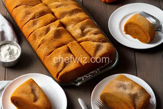 Grandma Carol's Pumpkin Roll