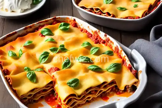 Grandma's Best Ever Sour Cream Lasagna