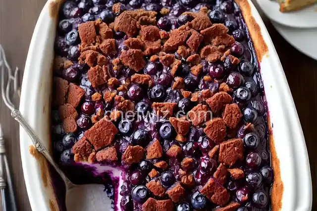 Grandma's Blueberry Buckle
