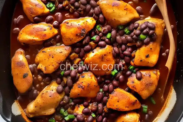 Grandma's Chicken and Black Bean Chili