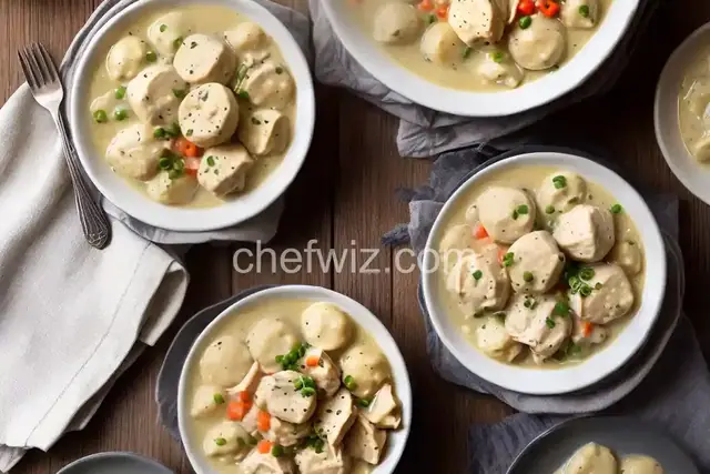 Grandma's Chicken and Dumplings