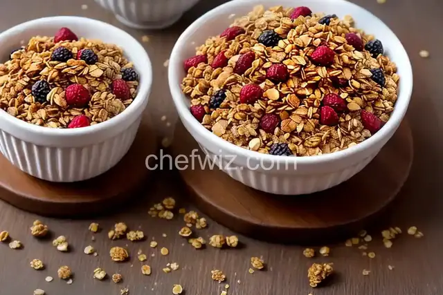 Grandma's Homemade Granola