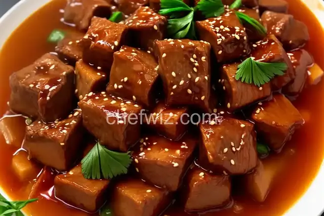 Grandma's Hong Shau Rou (Red Braised Pork)