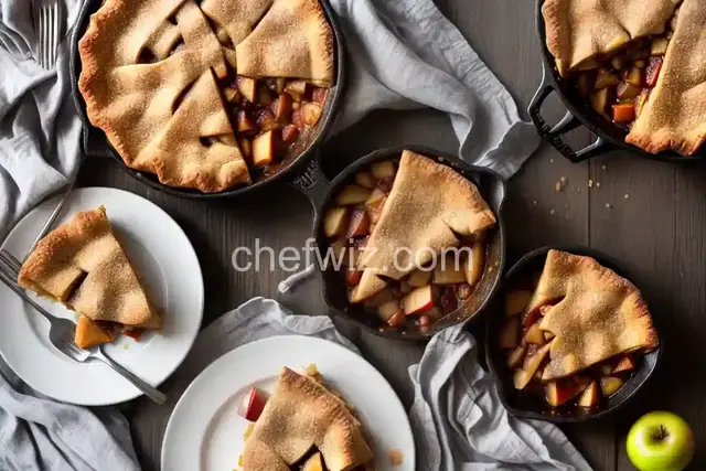 Grandma's Iron Skillet Apple Pie