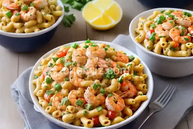 Grandma's Macaroni Shrimp Salad