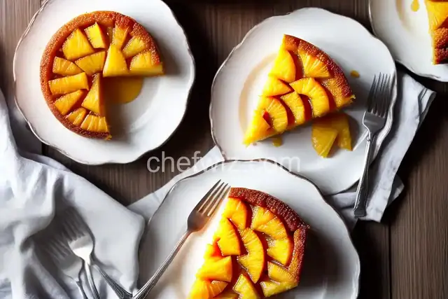 Grandma's Skillet Pineapple Upside-Down Cake
