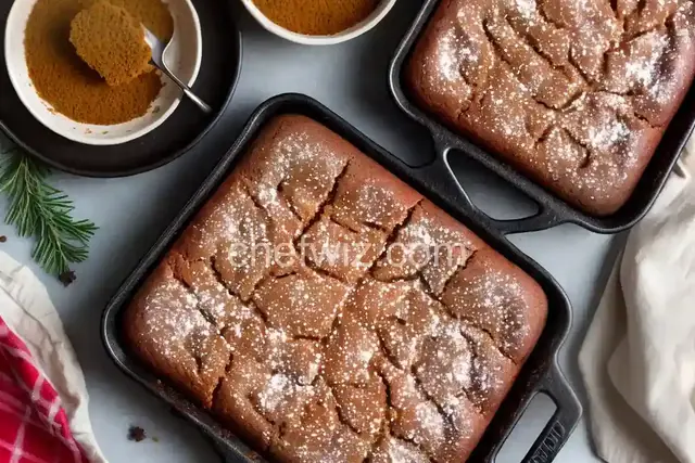 Grandma's Spiced Gingerbread Roll