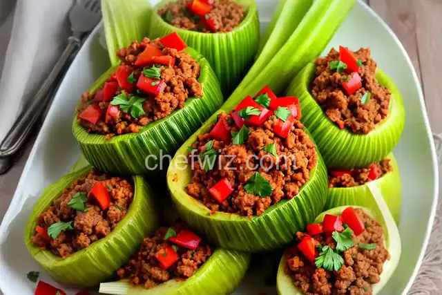 Grandma's Stuffed Celery