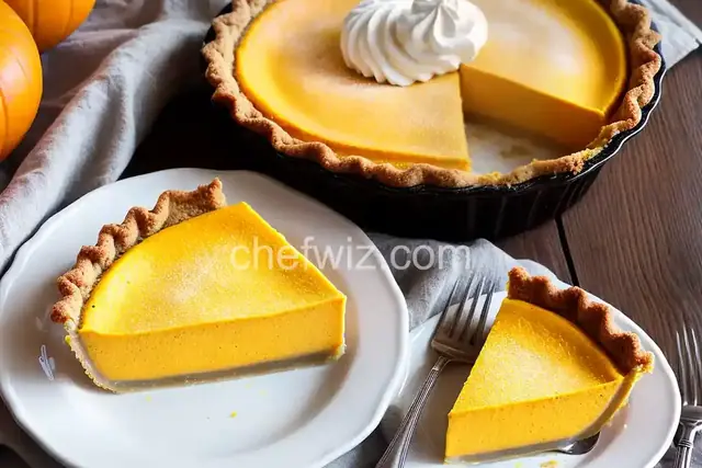 Grandma's Sweet Hubbard Squash Custard Pie