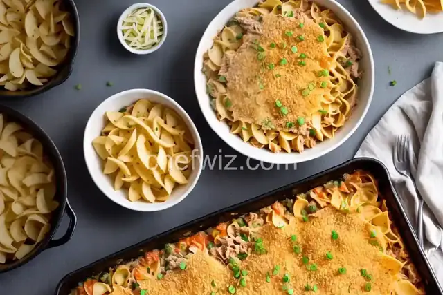 Grandma's Tuna Casserole with Potato Chips and No Noodles
