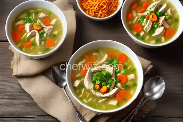 Grandpa's Garden Chicken Soup
