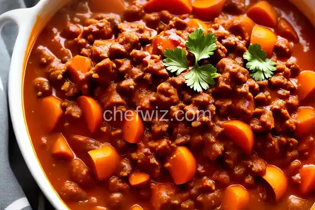 Granny Franny's Persimmon Curry Chili