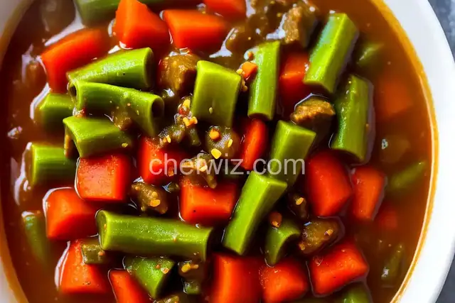 Granny's Okra Soup