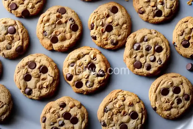 Granola Chocolate Chip Cookies