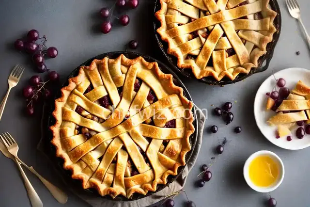 Grape & Apple Pie