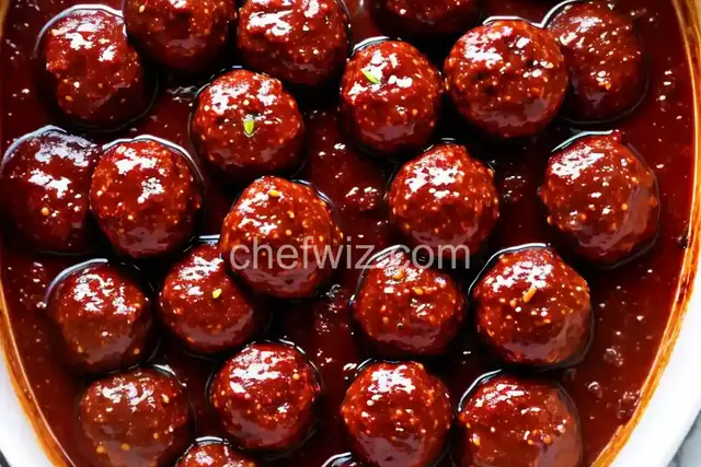 Grape Jelly Slow-Cooker Meatballs