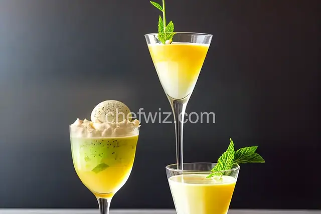 Grasshopper Ice Cream Cocktail