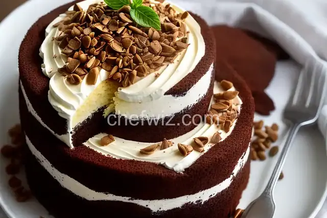 Grasshopper Poke Cake