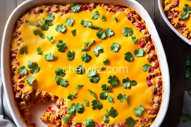 Graveyard Chicken Enchilada Dip