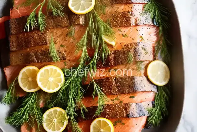 Gravlax With Caraway, Coriander, and Mustard-Dill Sauce Recipe