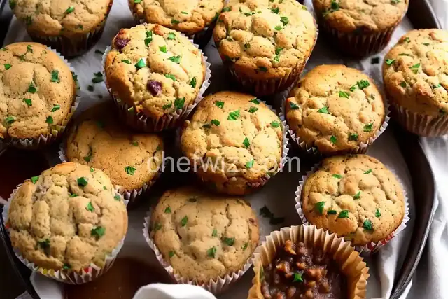 Gravy-Stuffed Stuffing Muffins