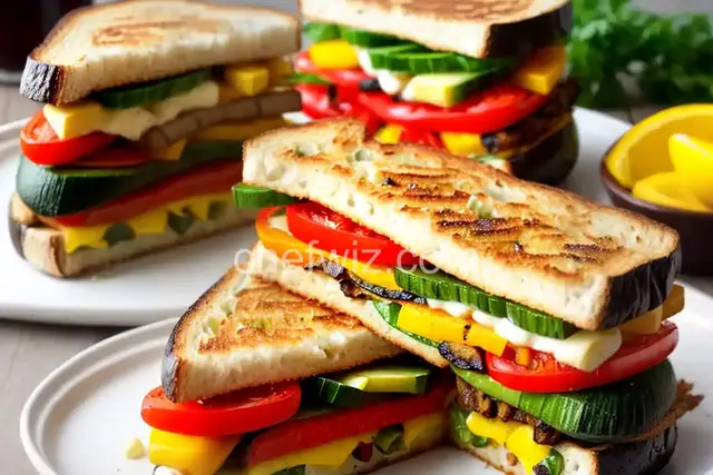 Great Grilled Vegetable Sandwich
