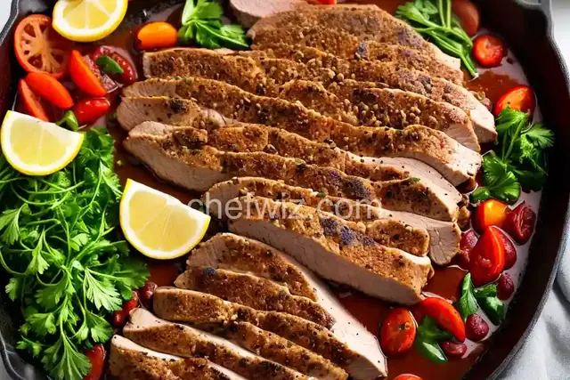 Grecian Pork Tenderloin