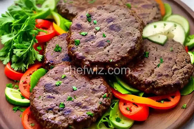 Greek Bifteki (Beef Patties)