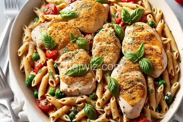 Greek Chicken Pasta