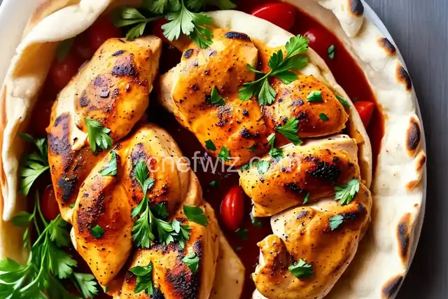Greek Chicken in a Pita