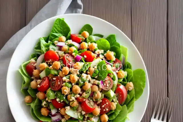 Greek Chickpea Salad