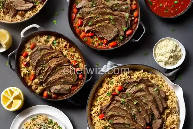 Greek Easter Roast Lamb and Orzo