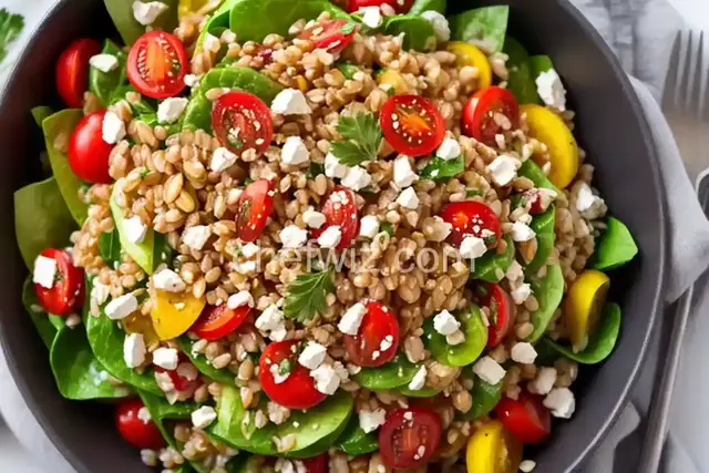 Greek Farro Salad