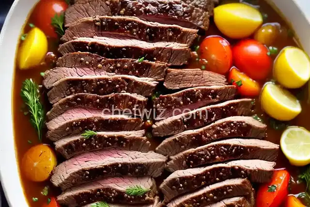 Greek Flank Steak