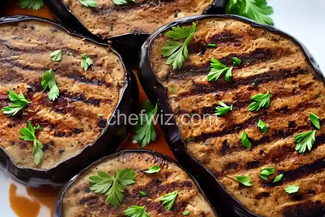 Greek Grilled Eggplant Steaks