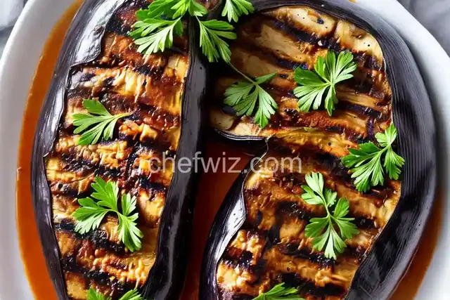 Greek Grilled Eggplant