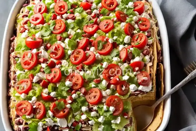 Greek-Inspired 7-Layer Dip