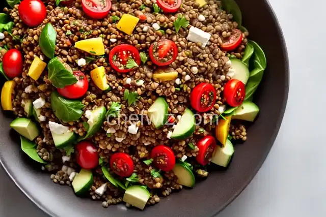 Greek Lentil Salad