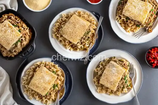 Greek Noodle Casserole (Pastitsio)