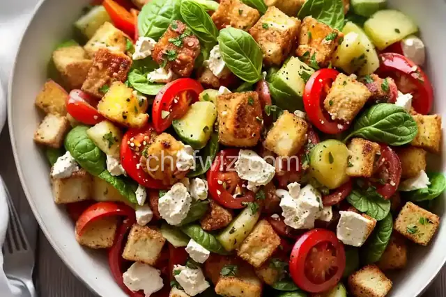 Greek Panzanella